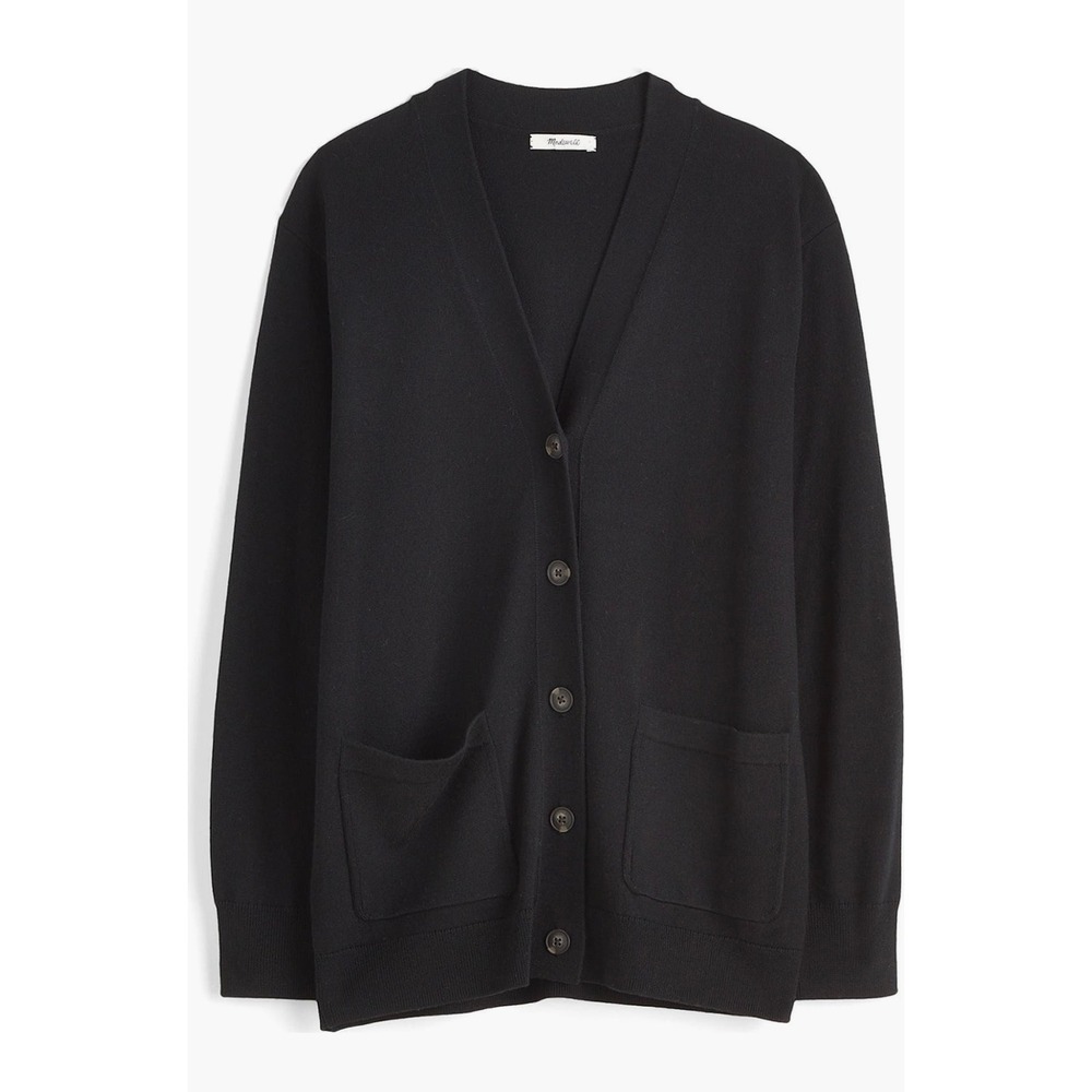 NWT Madewell Sz S Merino Wool Boyfriend Cardigan $128